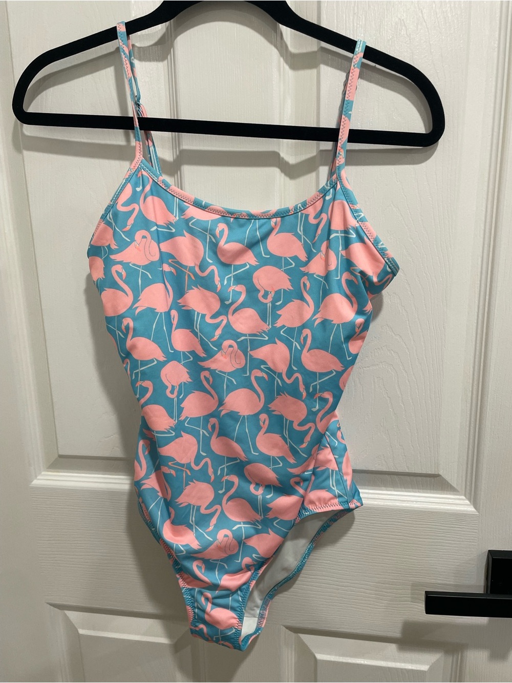 Chubbies flamingo print one piece size medium